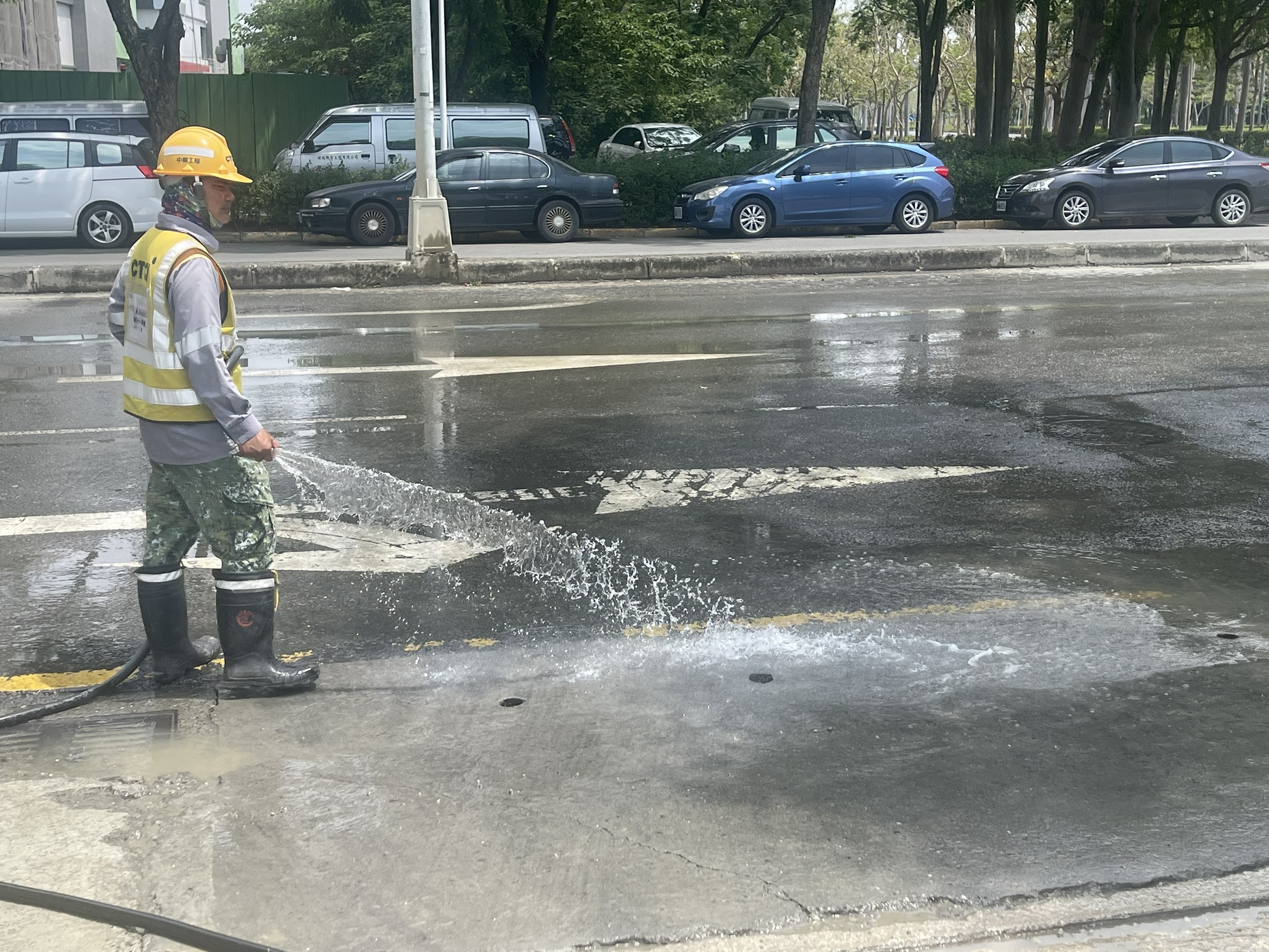 臺南市環保局空氣污染防制應變小組